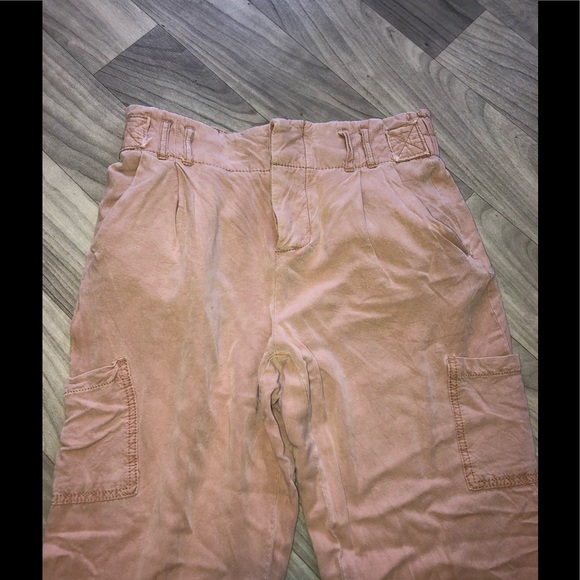 Free people pink cargo pants - Picture 2 of 4